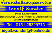 Veranstaltungsservice Ingolf Wunder